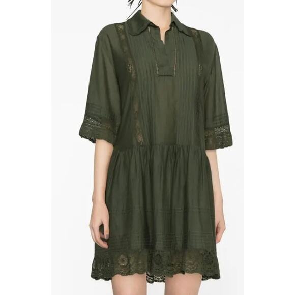 NWT Zadig & Voltaire Rosea Tomboy Dress Sz. M - Picture 1 of 6